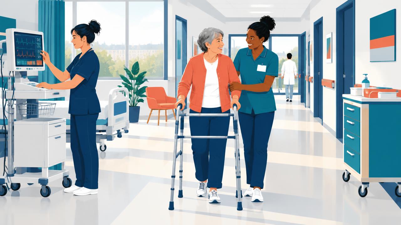 Scène illustrée : L’hôpital
