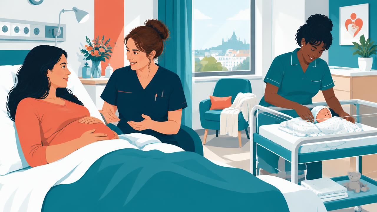 Scène illustrée : La maternité
